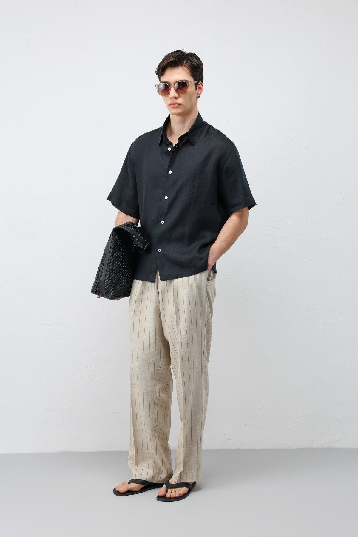Antioch 100% Linen Relaxed-Fit Men's Shirt