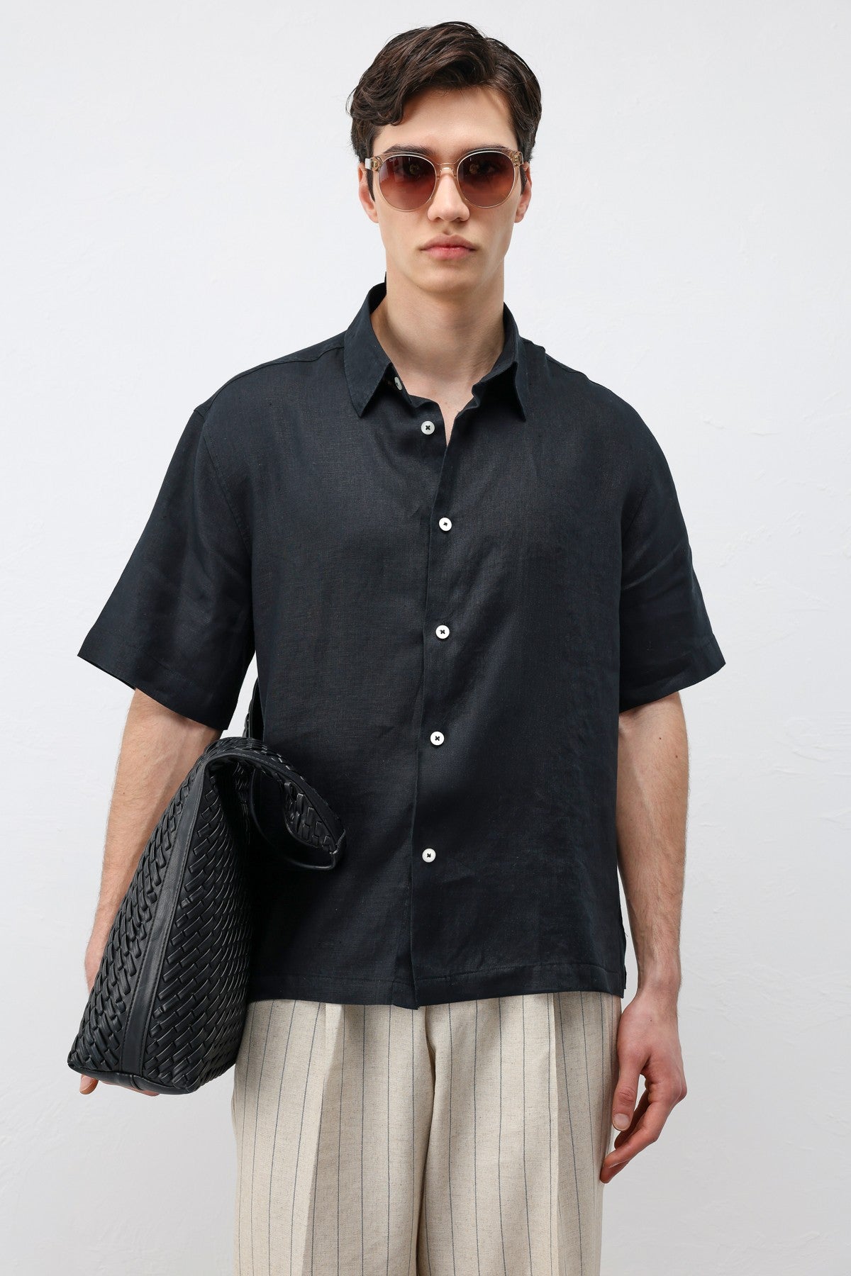 Antioch 100% Linen Relaxed-Fit Men's Shirt