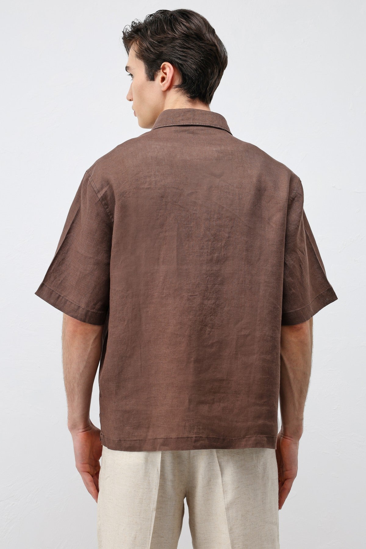 Antioch 100% Linen Relaxed-Fit Men's Shirt