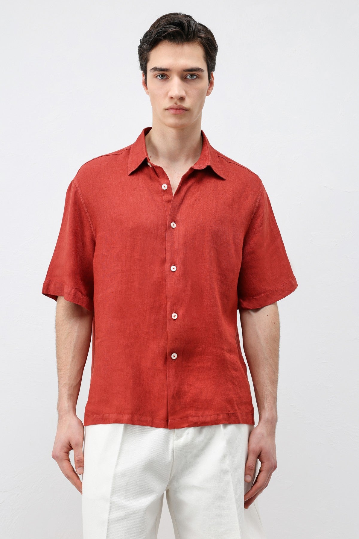 Antioch 100% Linen Relaxed-Fit Men's Shirt