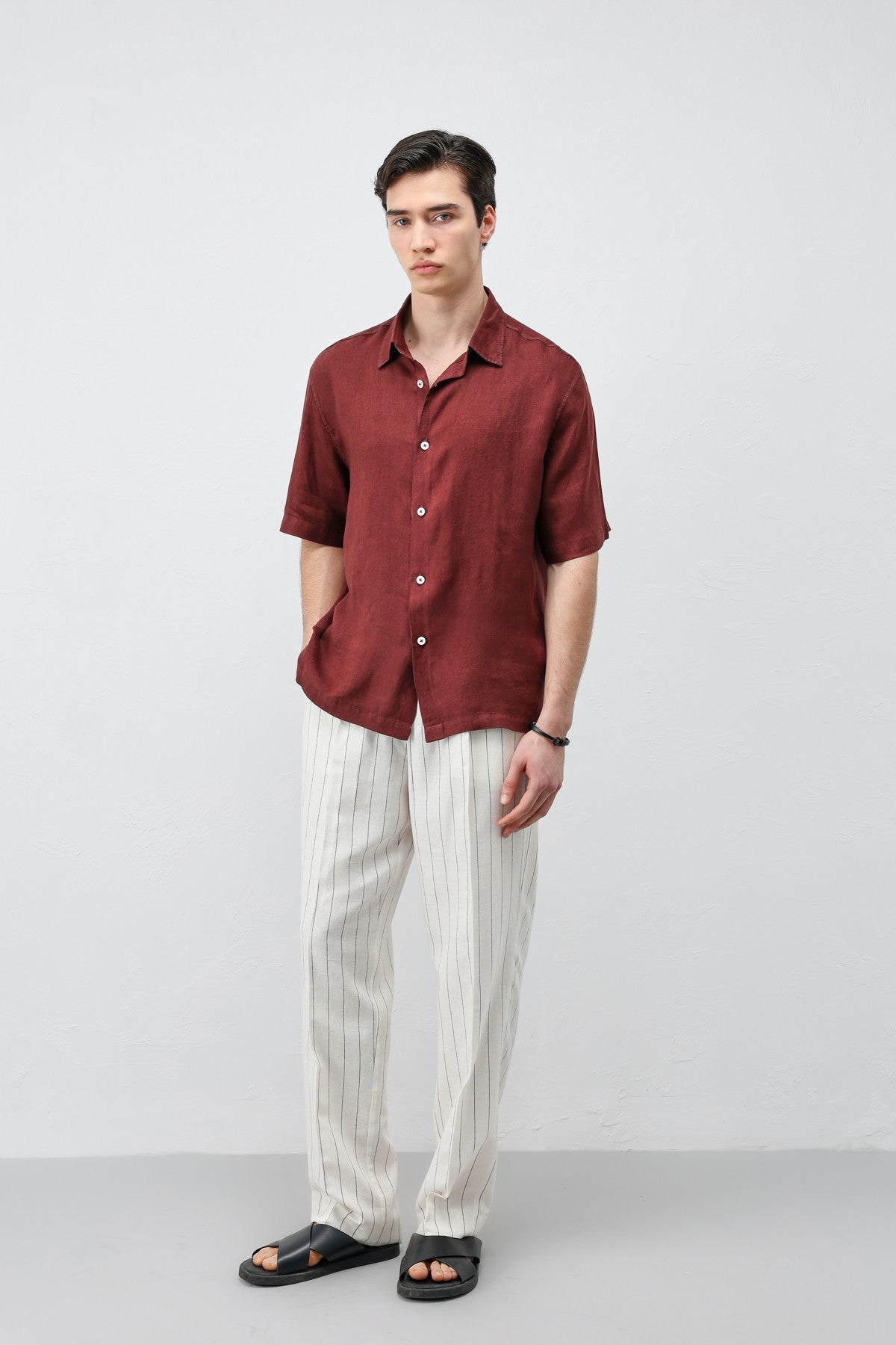 Antioch 100% Linen Relaxed-Fit Men's Shirt