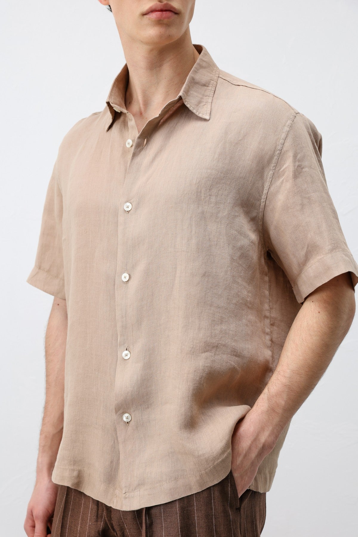 Antioch 100% Linen Relaxed-Fit Men's Shirt