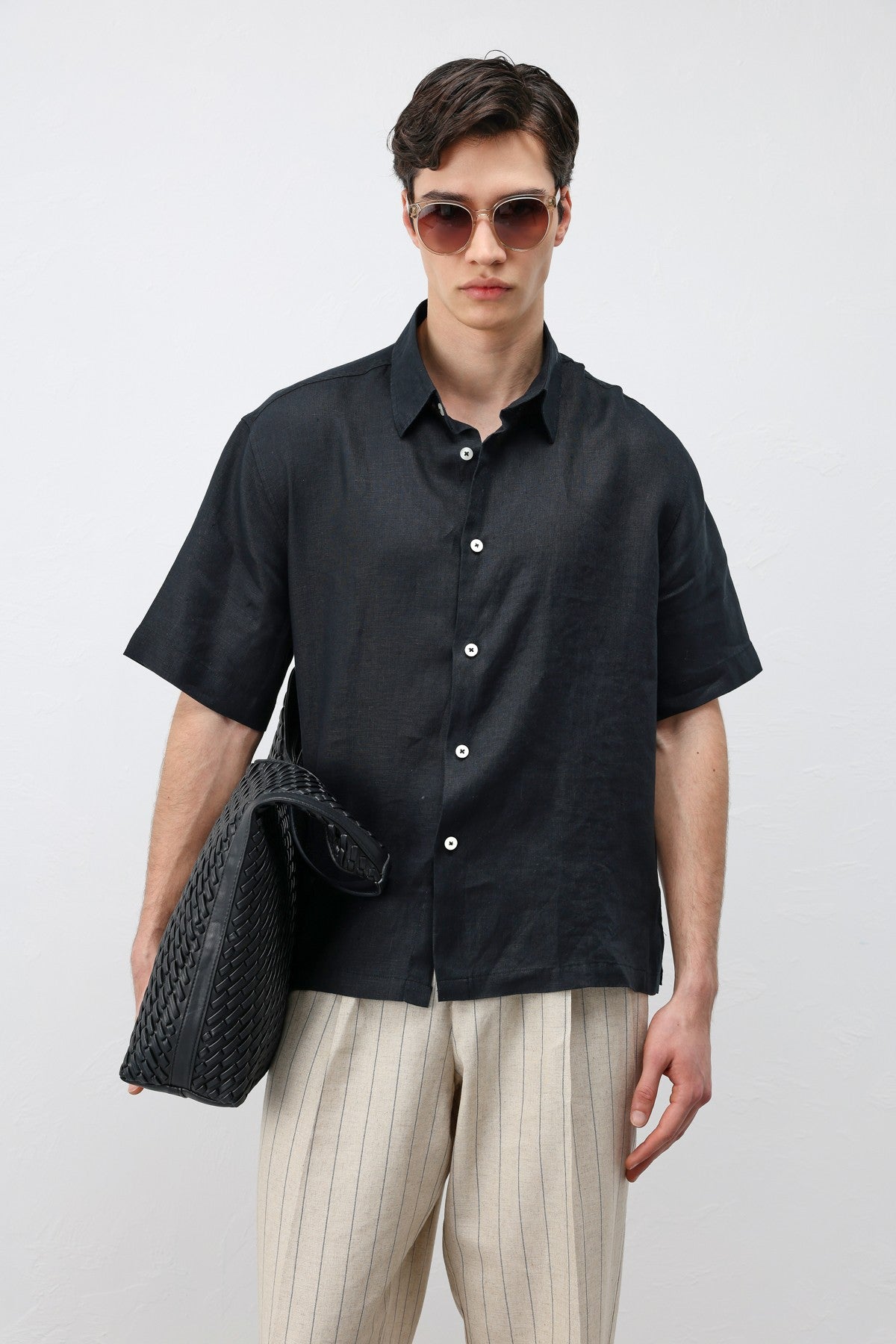 Antioch 100% Linen Relaxed-Fit Men's Shirt