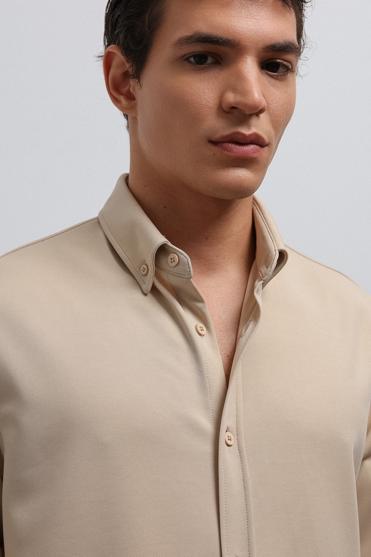 Antioch Button-Down Collar Relaxed-Fit Men's Shirt