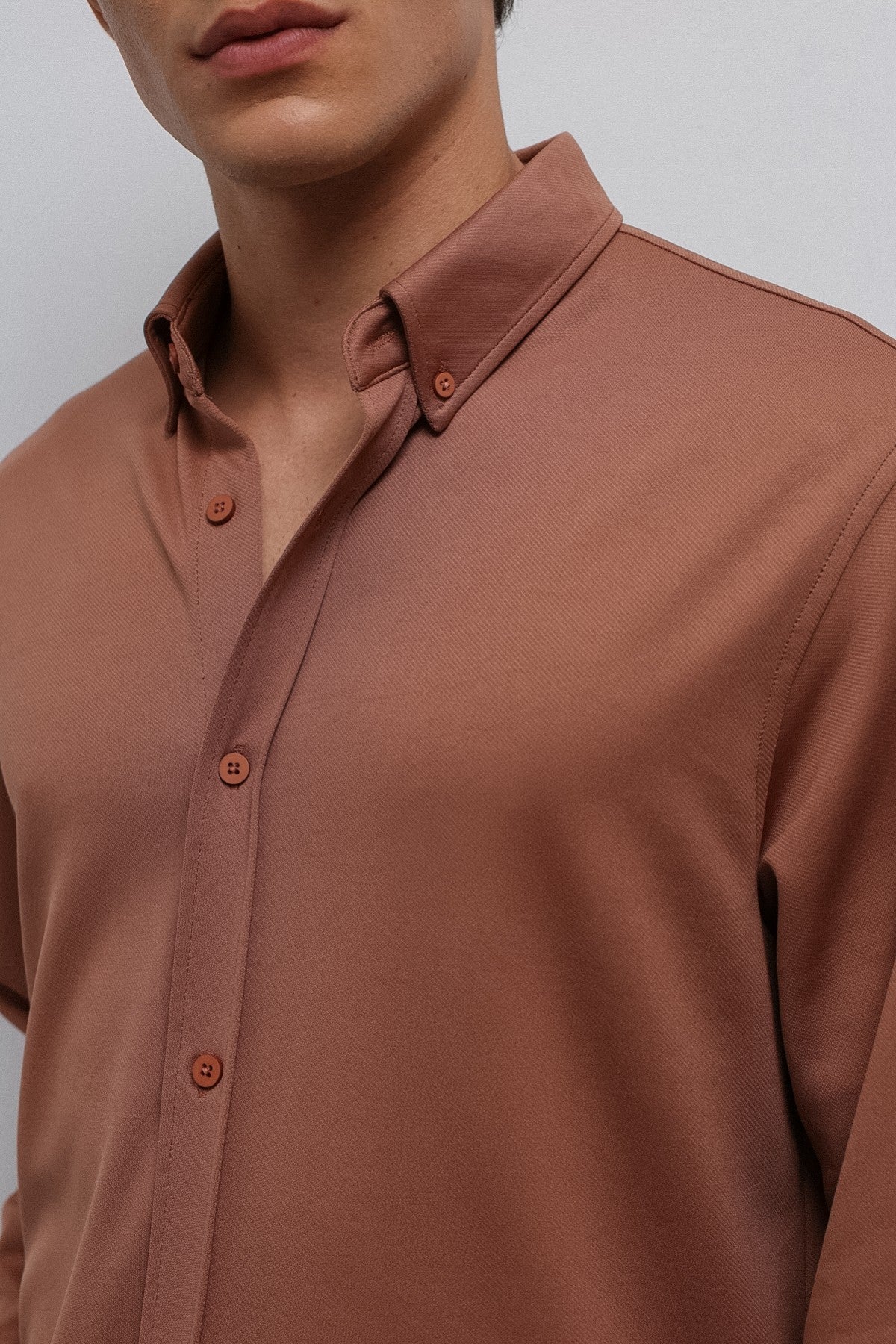 Antioch Button-Down Collar Relaxed-Fit Men's Shirt