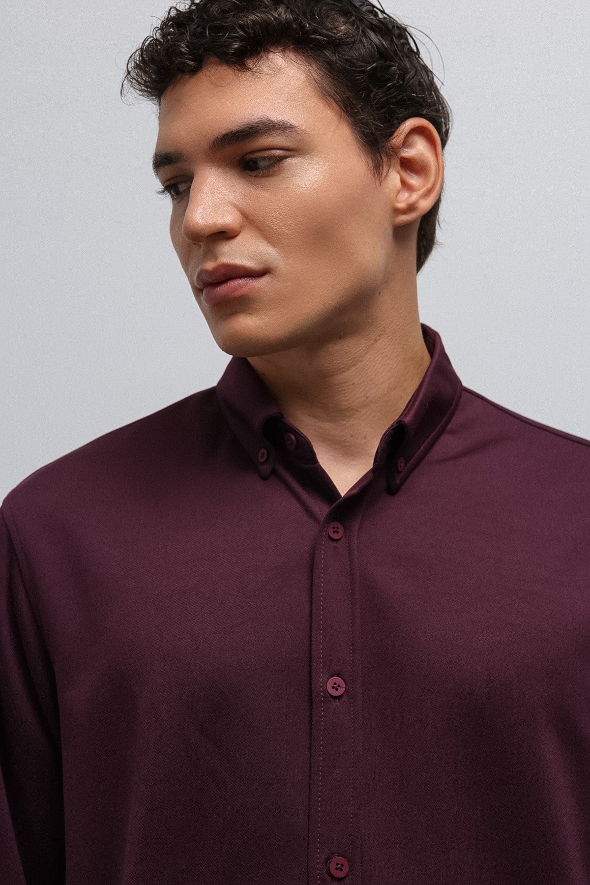 Antioch Button-Down Collar Relaxed-Fit Men's Shirt
