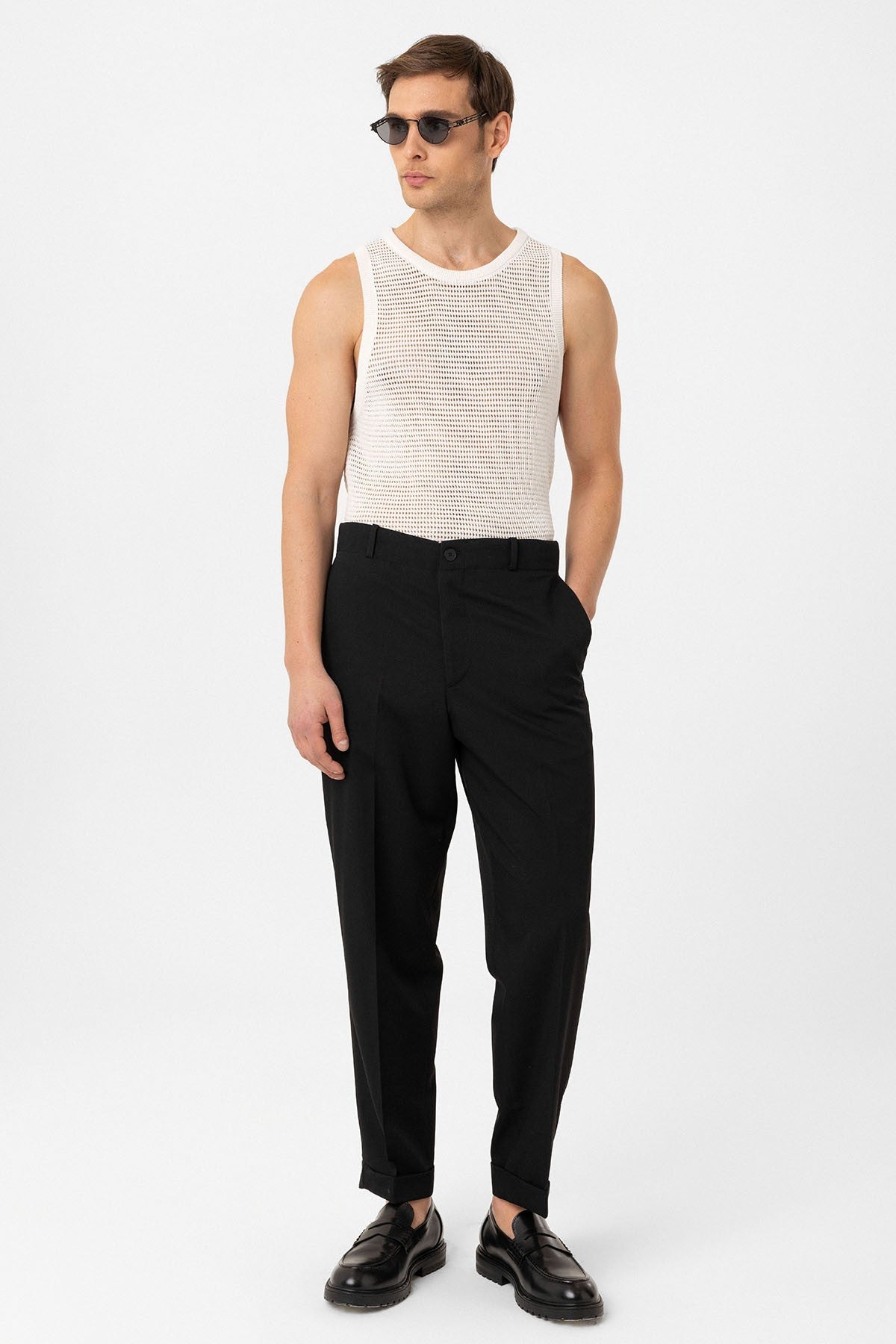 Antioch High-Waisted Straight-Fit Men's Pants