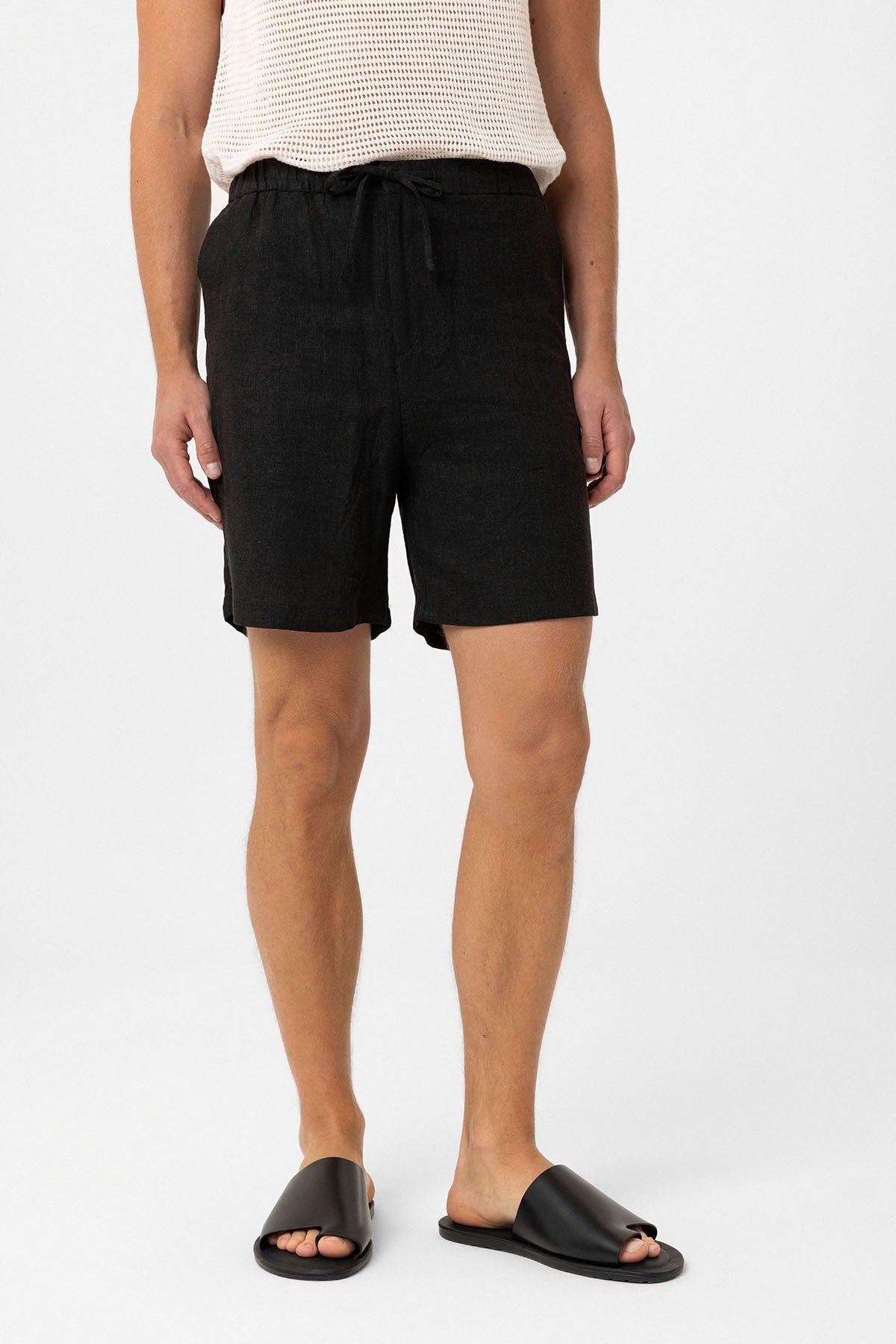 Antioch Men's Linen-Blend Shorts