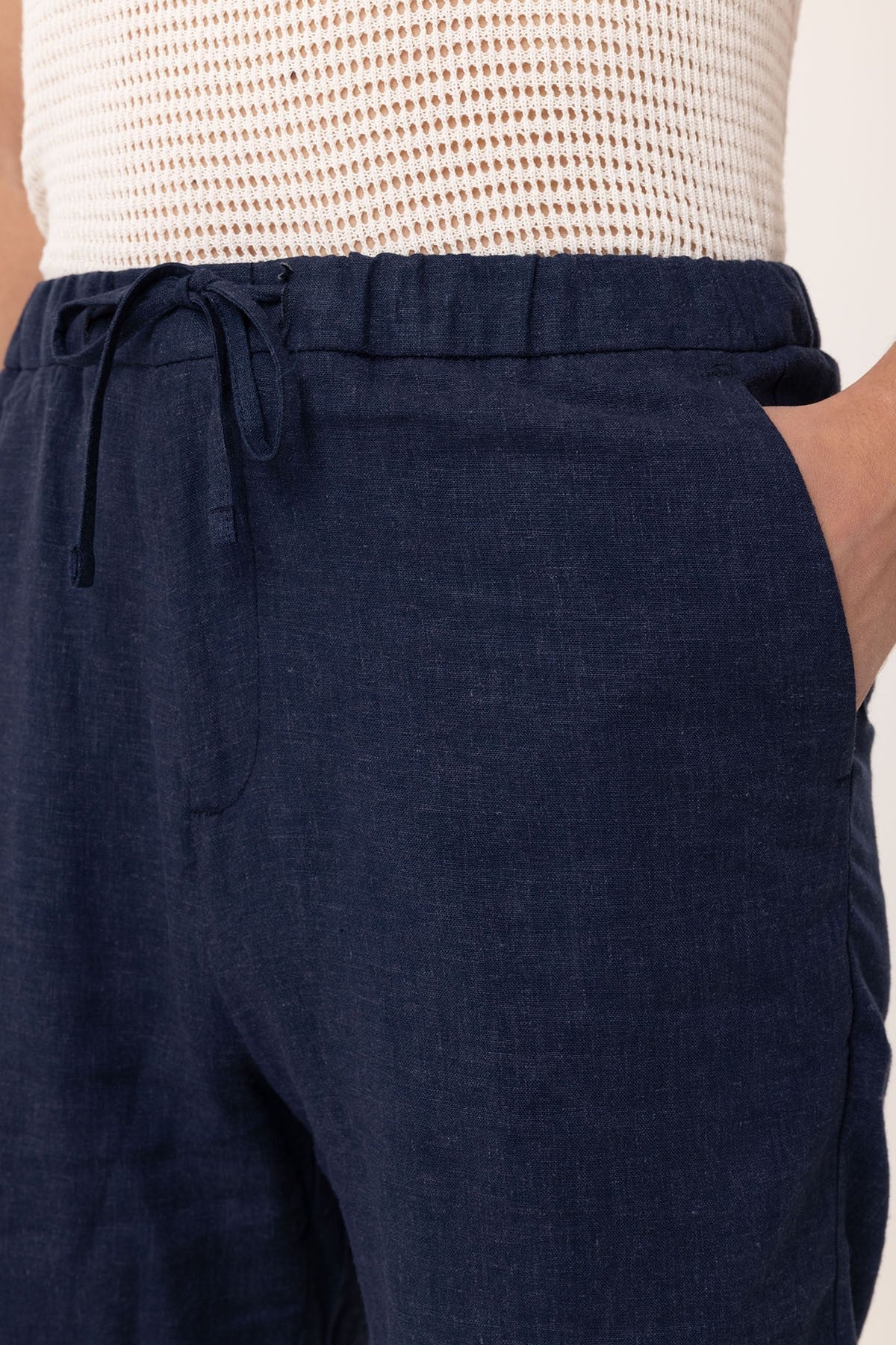 Antioch Men's Linen-Blend Shorts