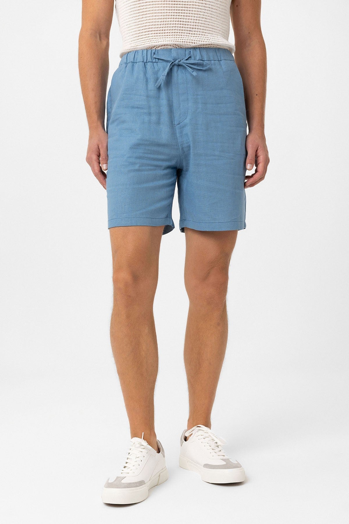 Antioch Men's Linen-Blend Shorts