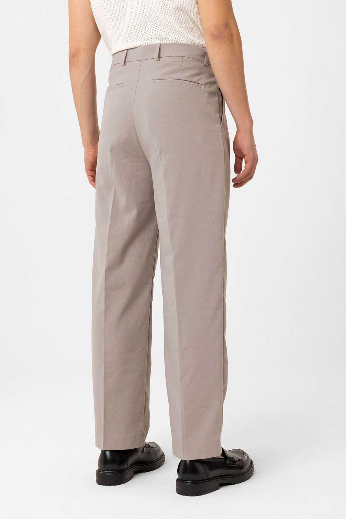 Men's Double-Pleated Baggy-Fit Pants