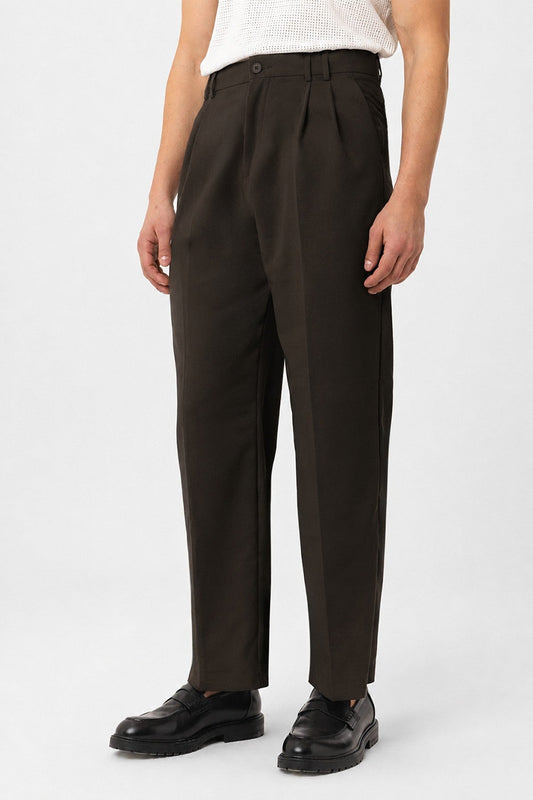 Men's Double-Pleated Baggy-Fit Pants