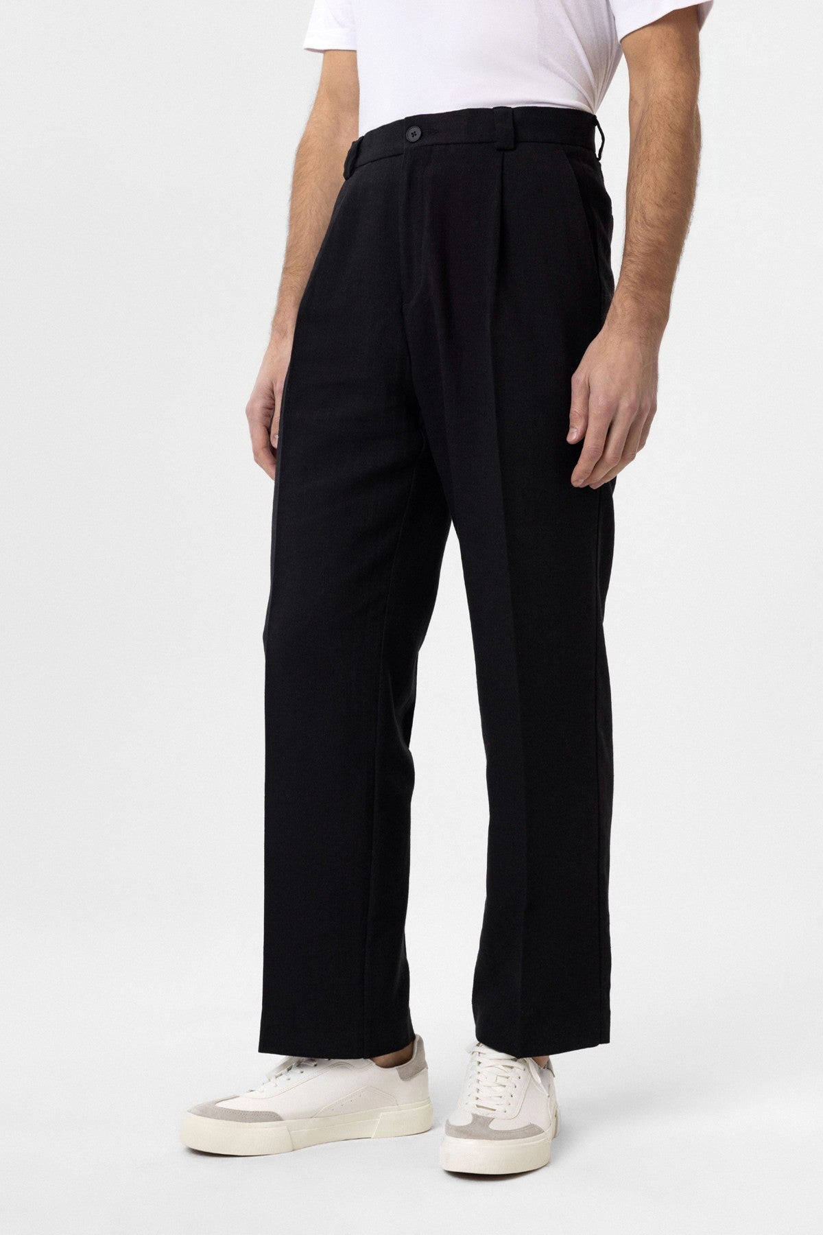 Antioch High-Waisted Men's Linen-Blend Pants