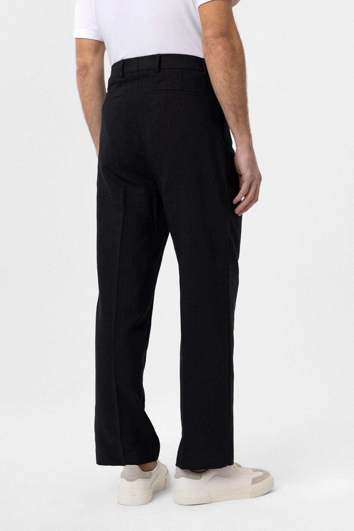Antioch High-Waisted Men's Linen-Blend Pants
