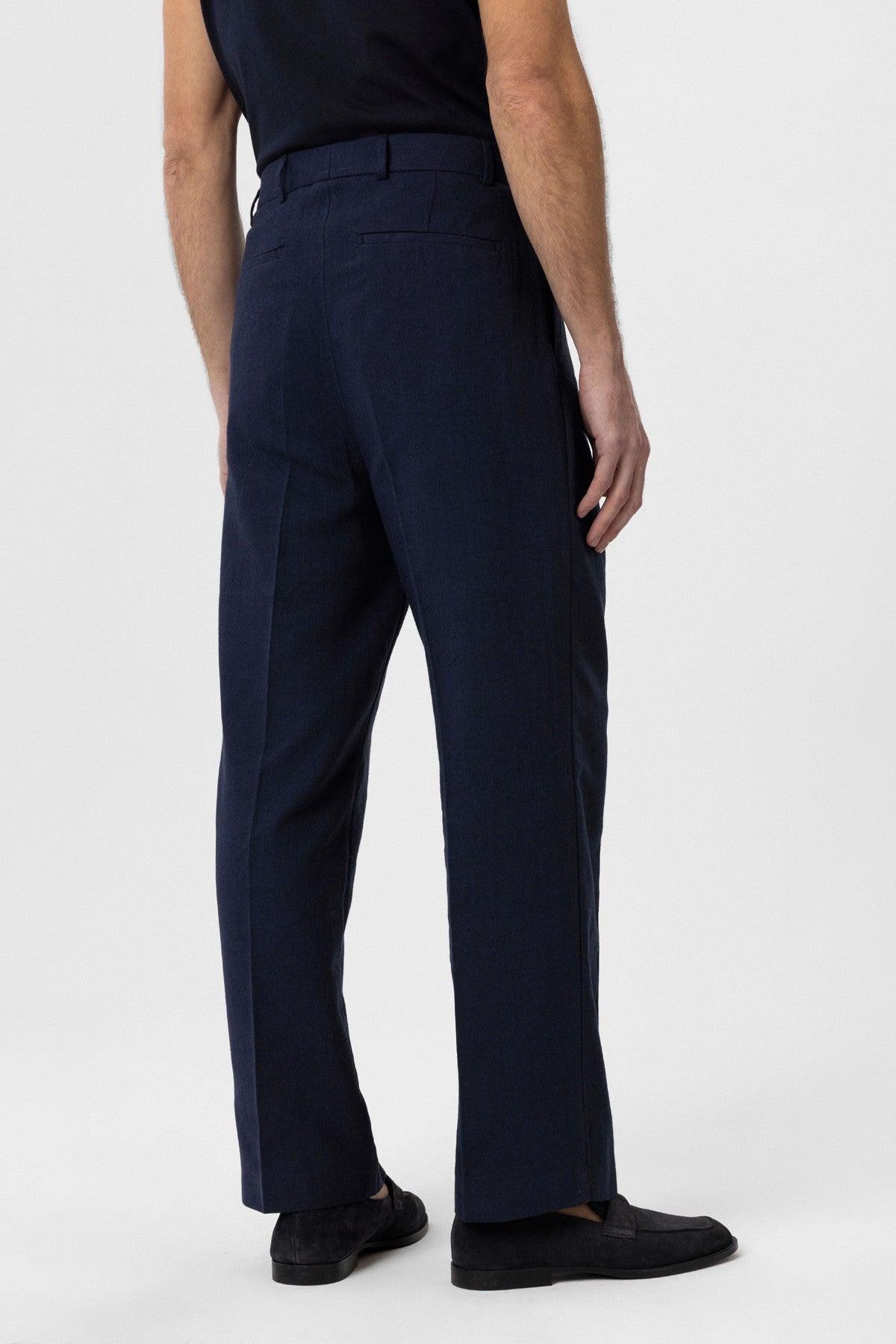 Antioch High-Waisted Men's Linen-Blend Pants