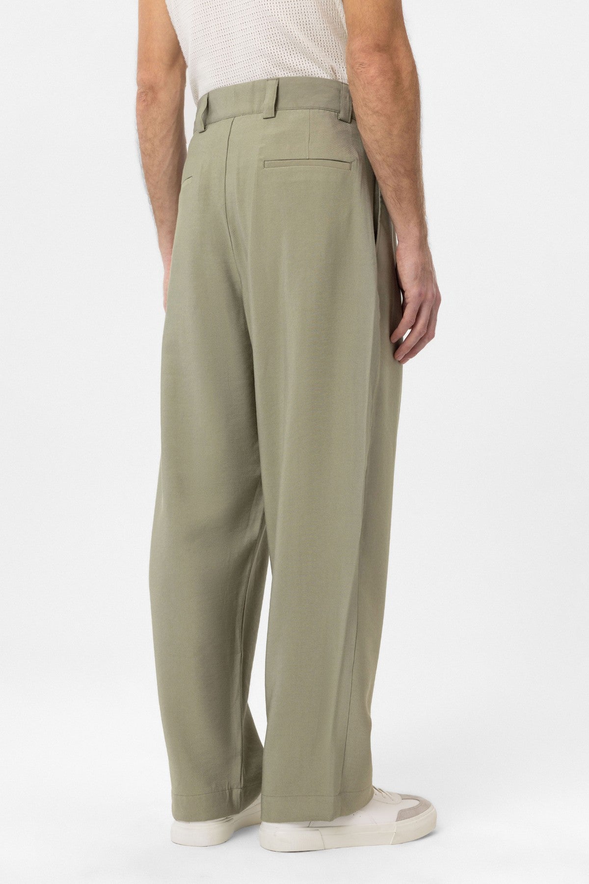 Antioch Pleated Baggy-Fit Men's Pants