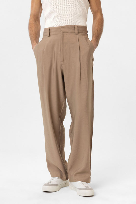 Antioch Pleated Baggy-Fit Men's Pants