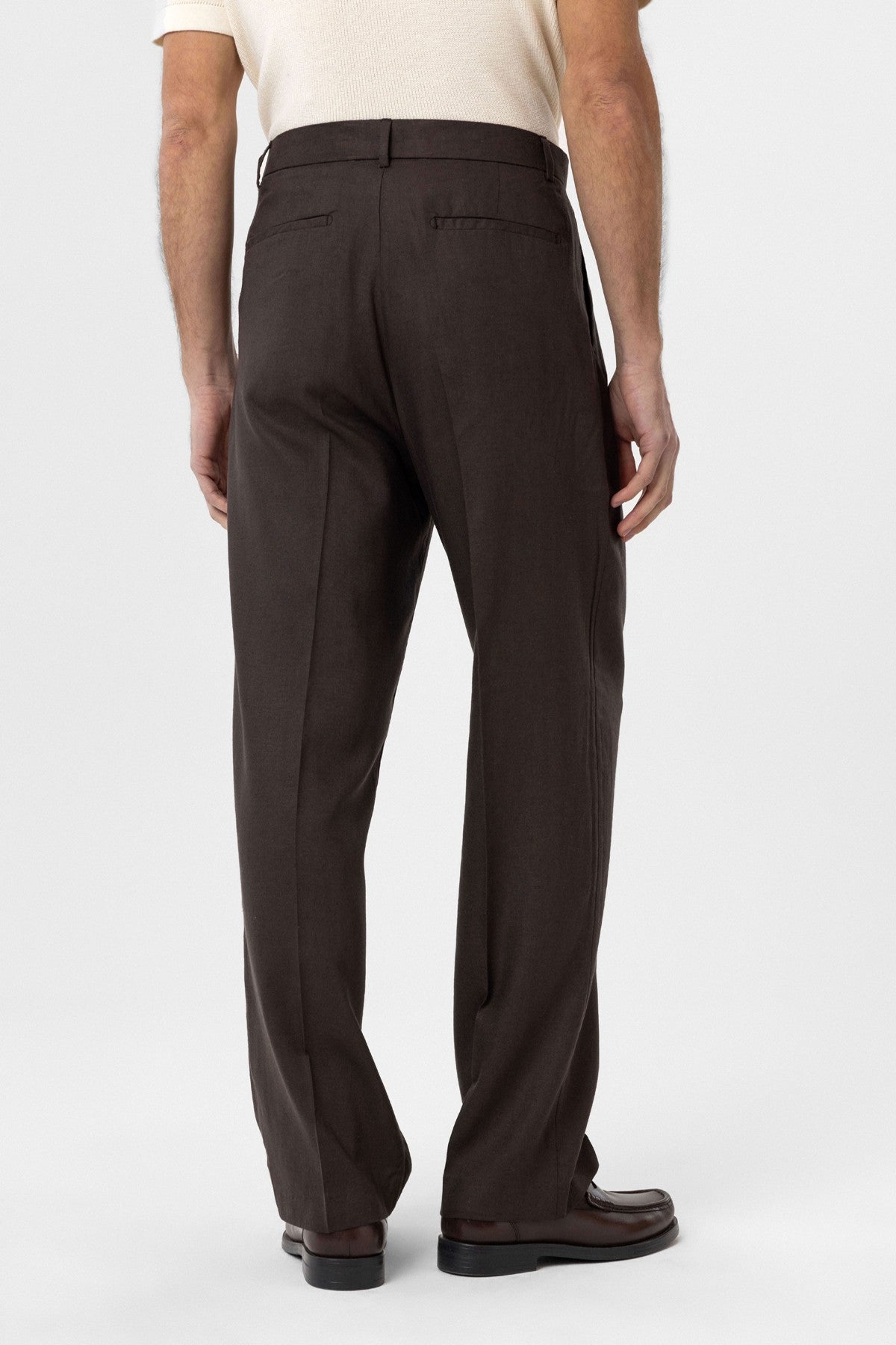 Antioch Linen-Blend Men's Baggy Pants