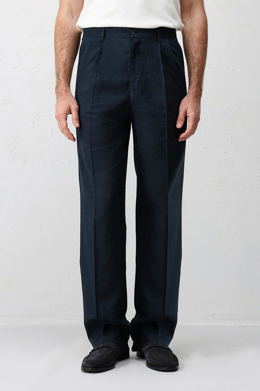 Antioch Linen-Blend Men's Baggy Pants