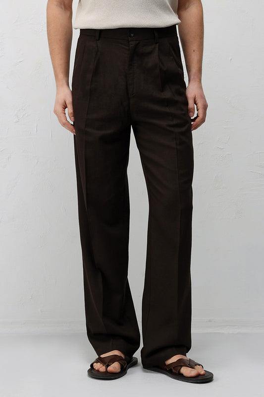 Antioch Linen-Blend Men's Baggy Pants