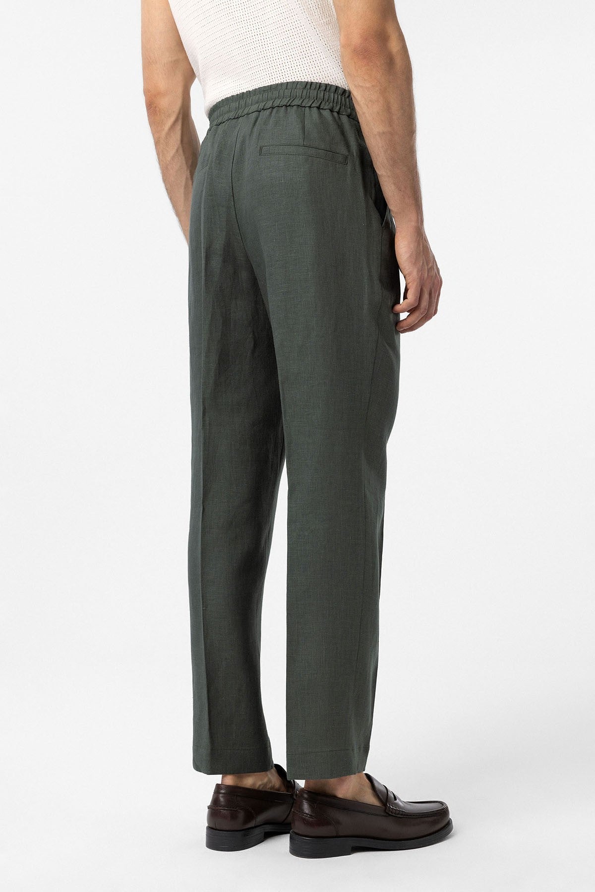 Antioch 100% Linen High-Waisted Men's Pants