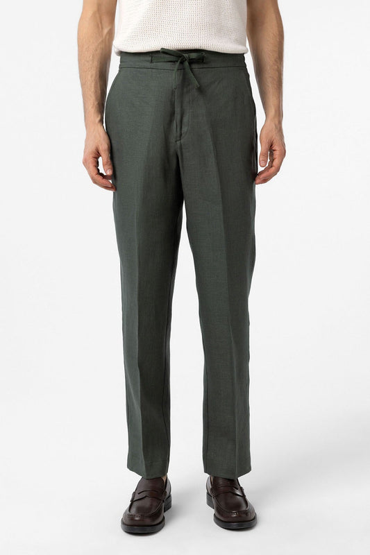 Antioch 100% Linen High-Waisted Men's Pants