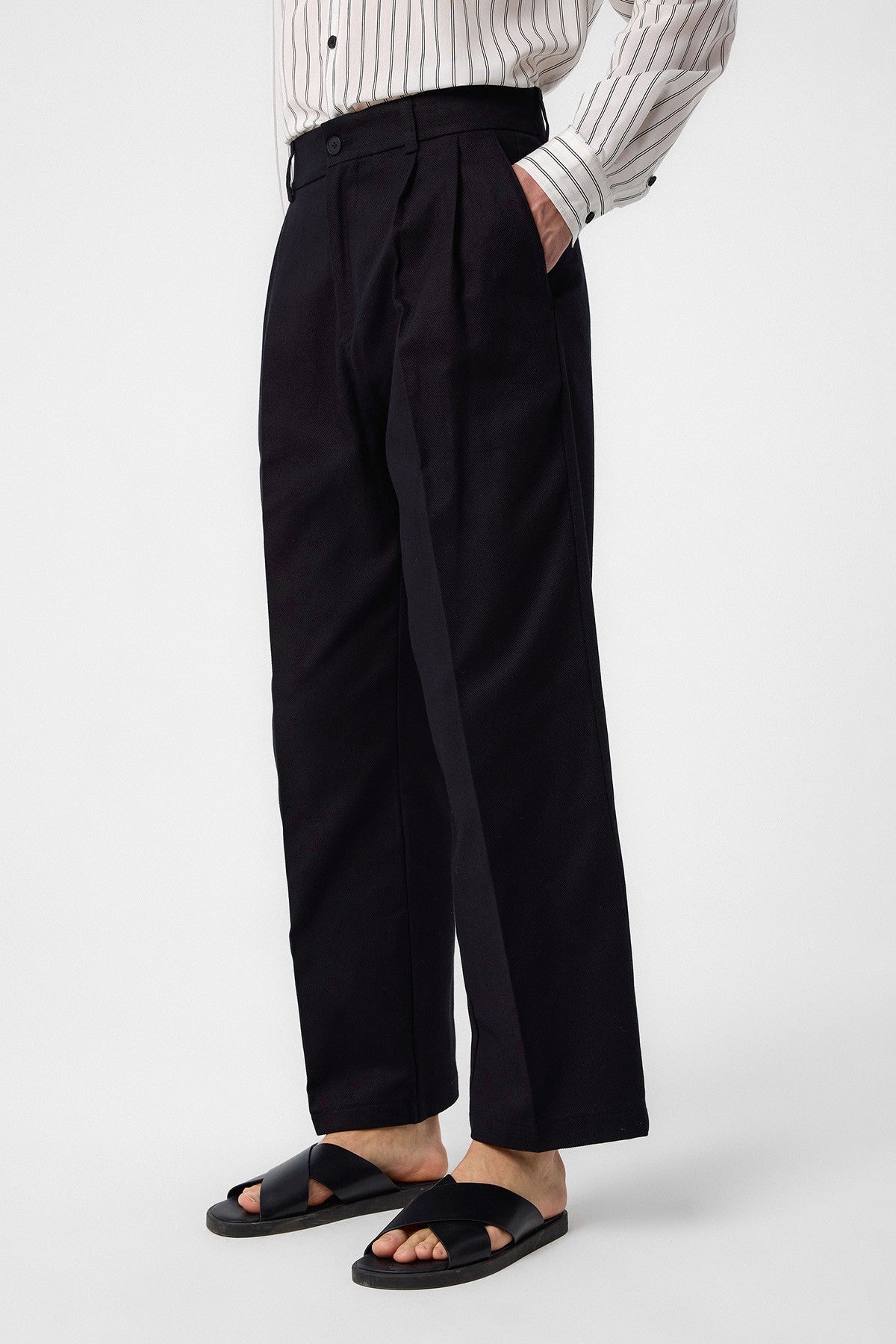 Antioch High-Waisted Cotton Men's Pants