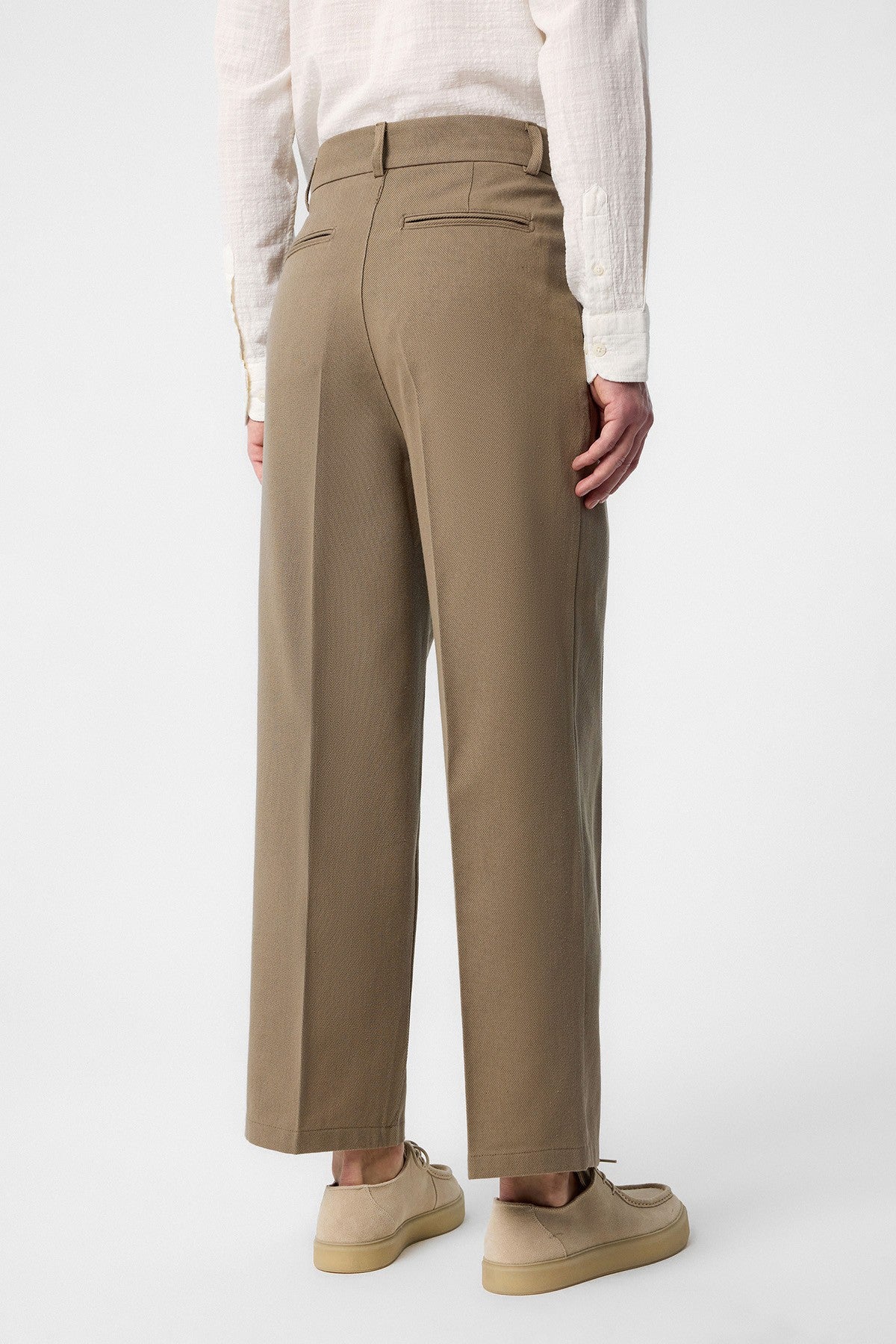 Antioch High-Waisted Cotton Men's Pants