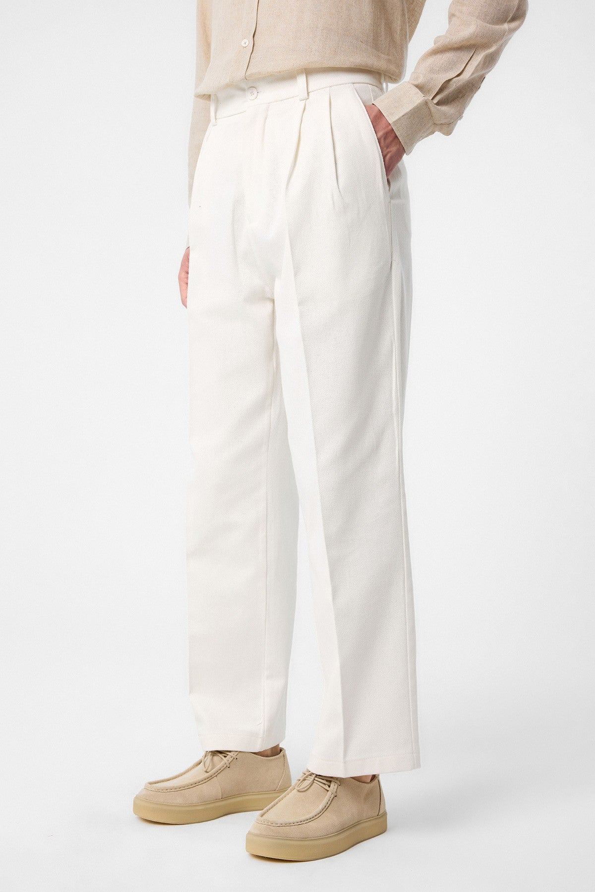 Antioch High-Waisted Cotton Men's Pants