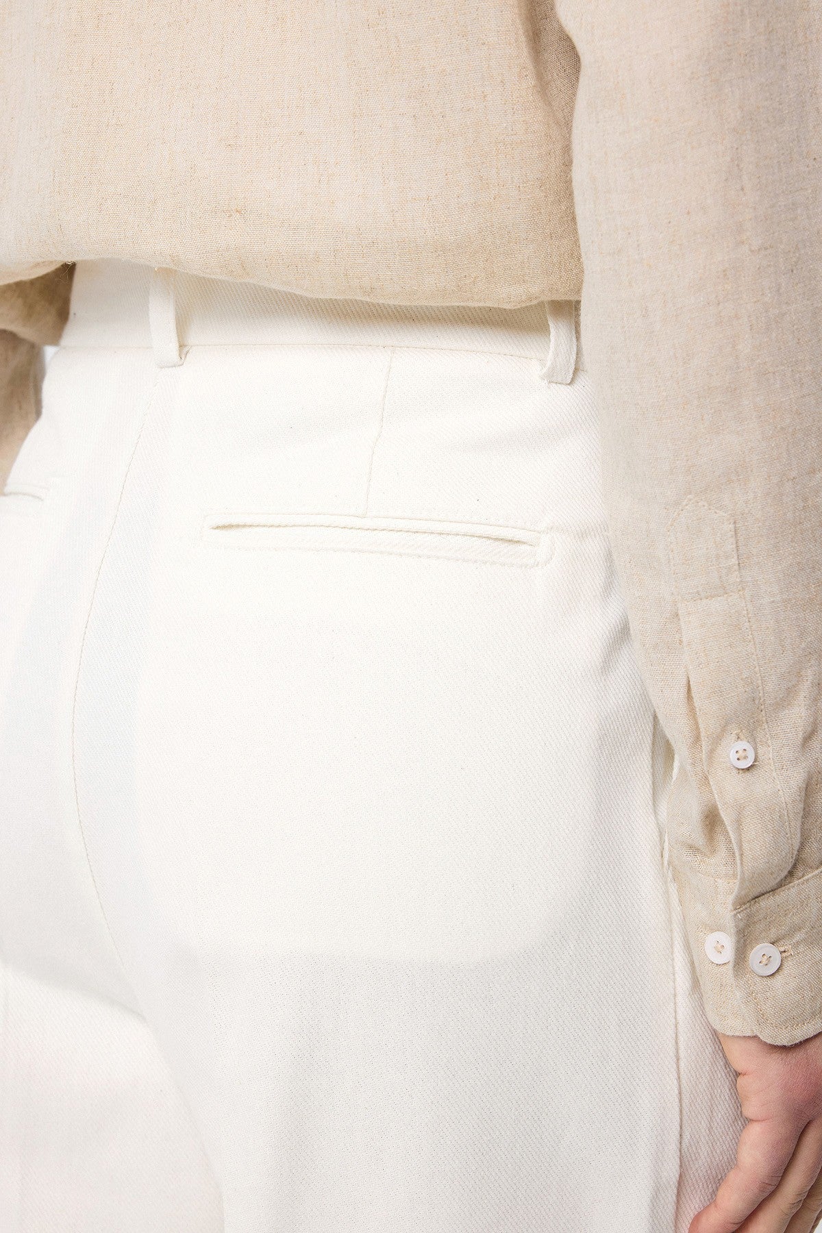 Antioch High-Waisted Cotton Men's Pants