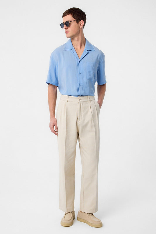 Antioch High-Waisted Cotton Men's Pants