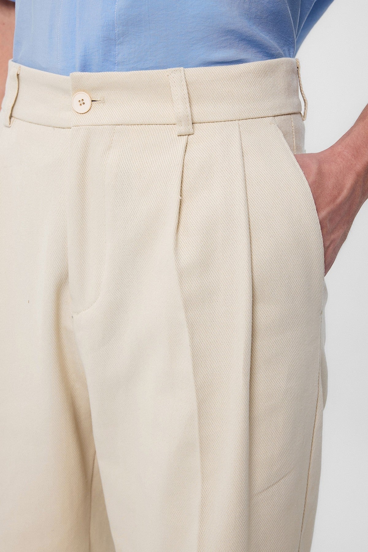 Antioch High-Waisted Cotton Men's Pants