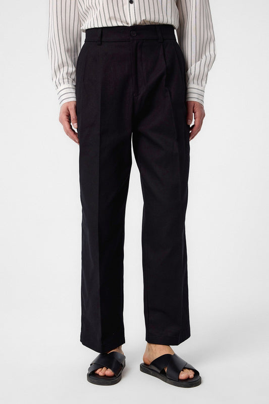 Antioch High-Waisted Cotton Men's Pants