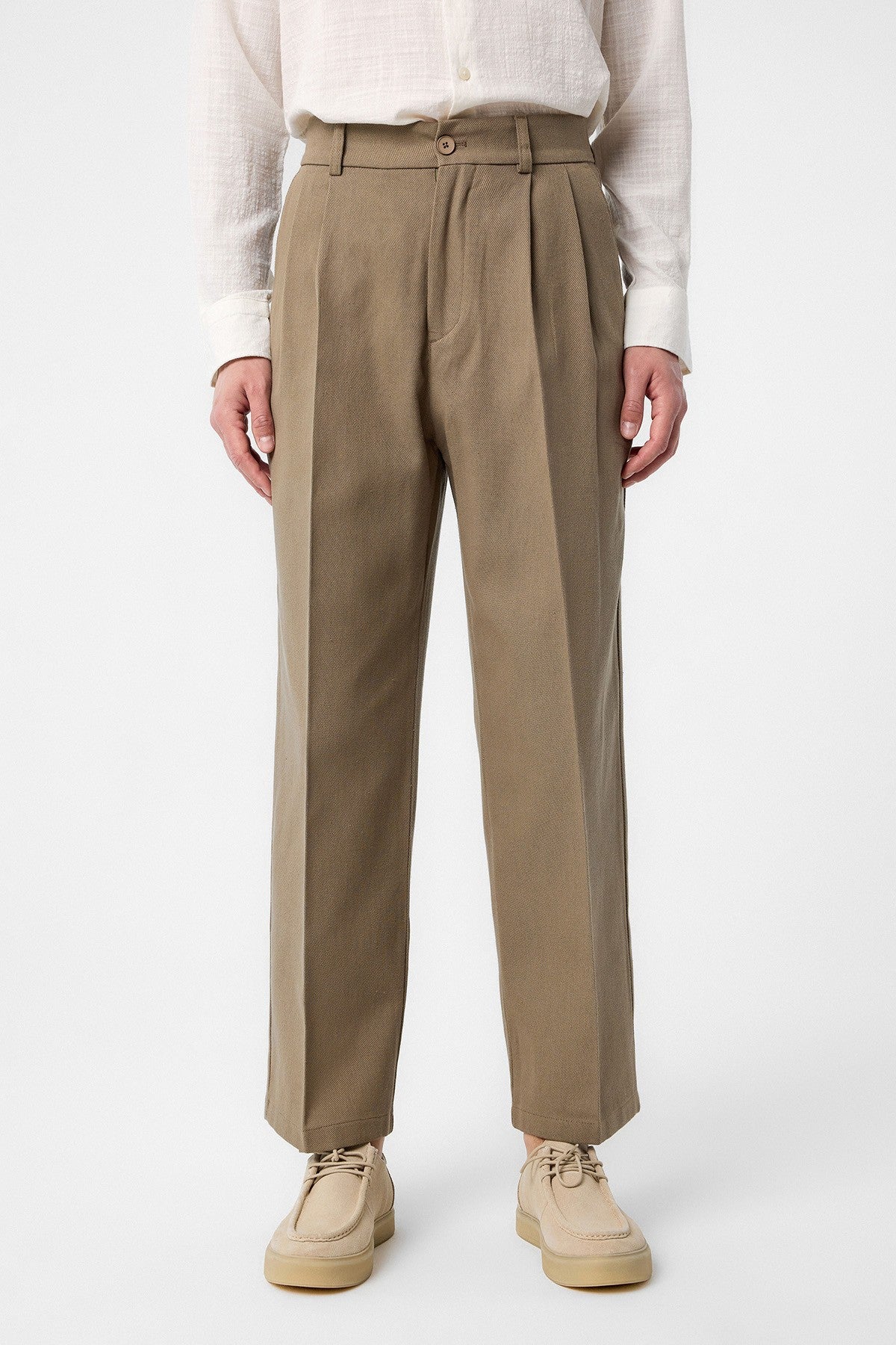Antioch High-Waisted Cotton Men's Pants
