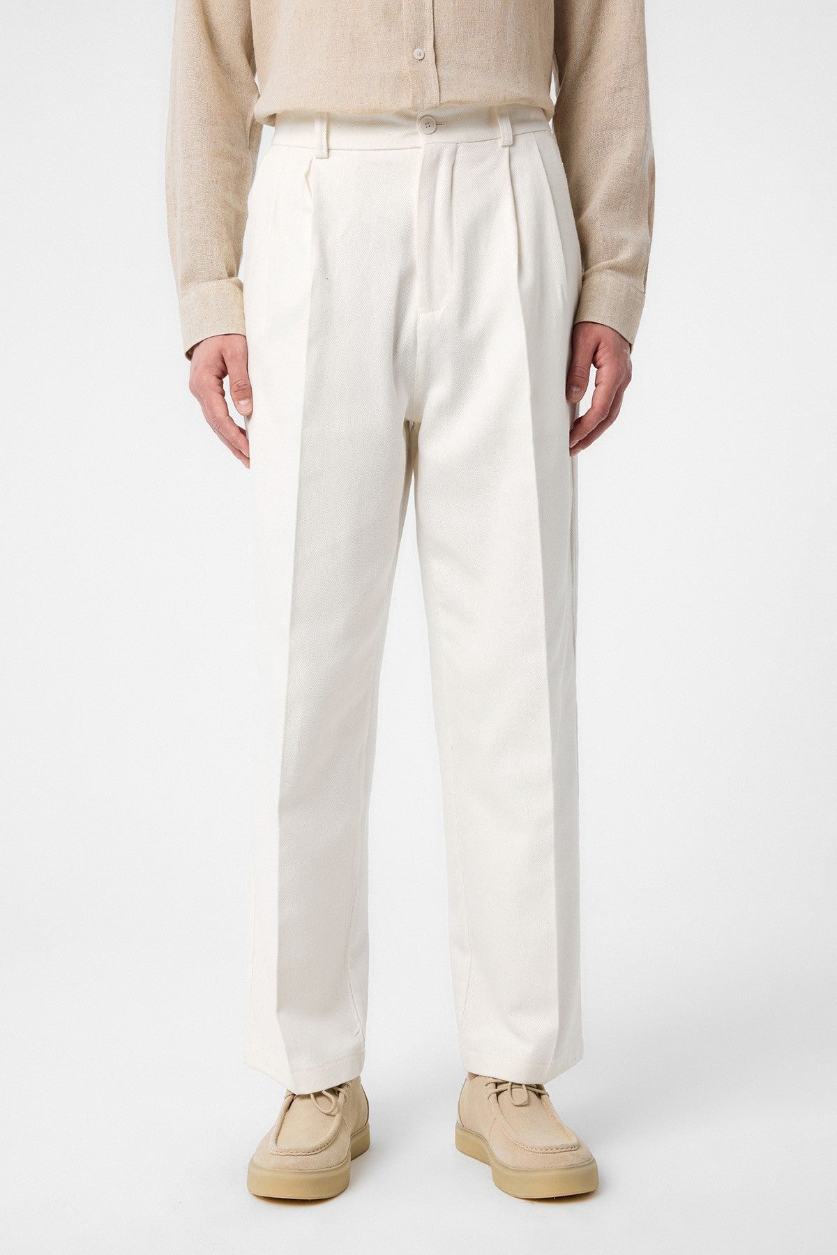 Antioch High-Waisted Cotton Men's Pants