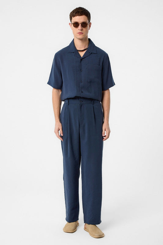 Antioch Relaxed Modal Fabric High-Waisted Men's Pants