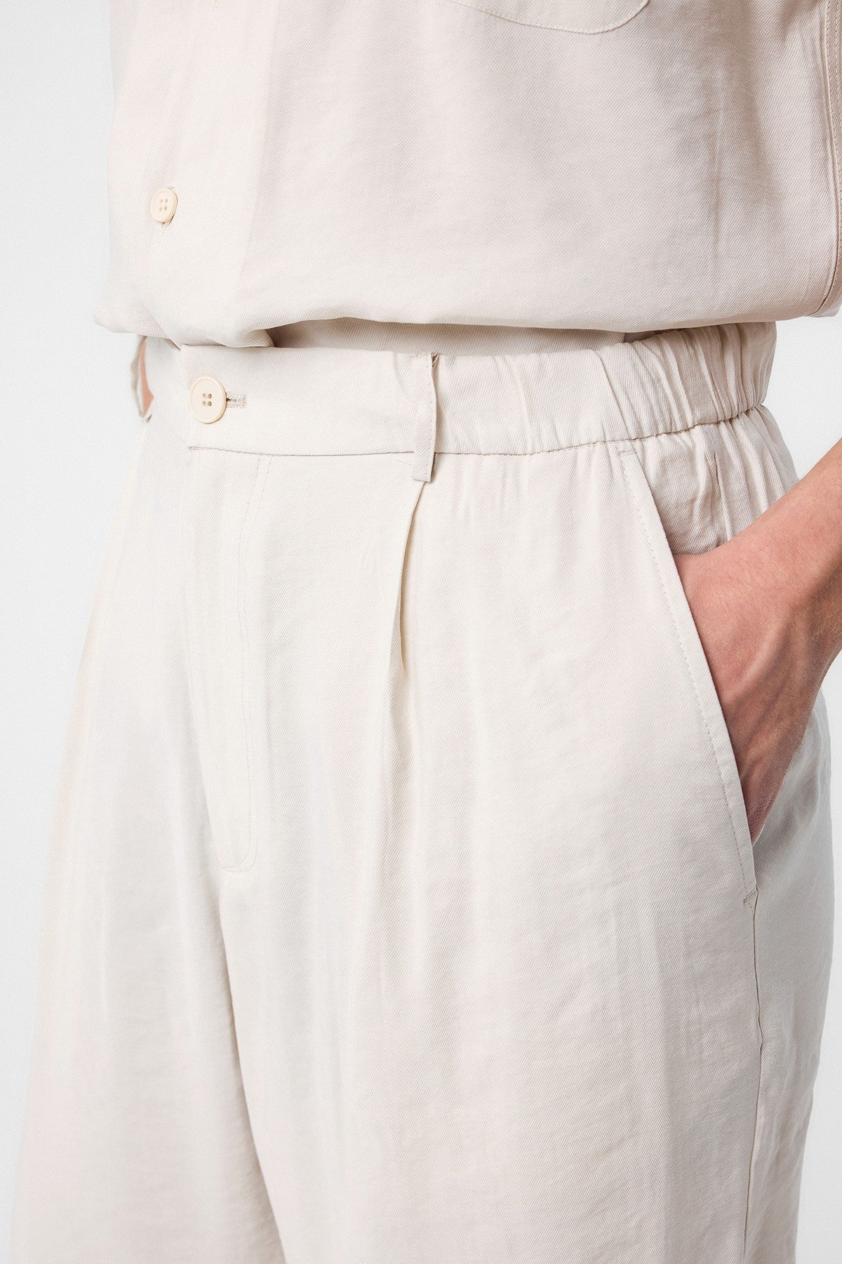 Antioch Relaxed Modal Fabric High-Waisted Men's Pants