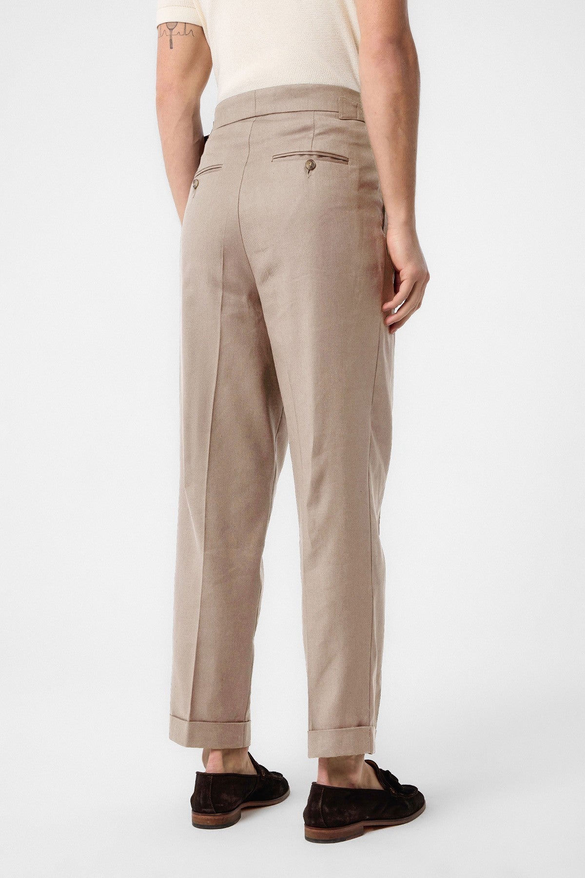Antioch Italian-Cut High-Waisted Men's Pants