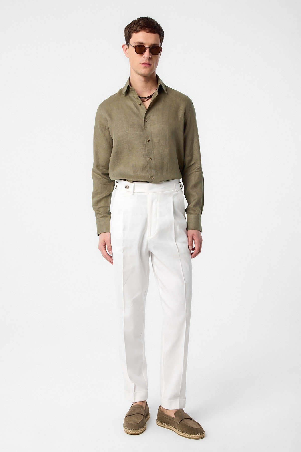 Antioch Italian-Cut High-Waisted Men's Pants