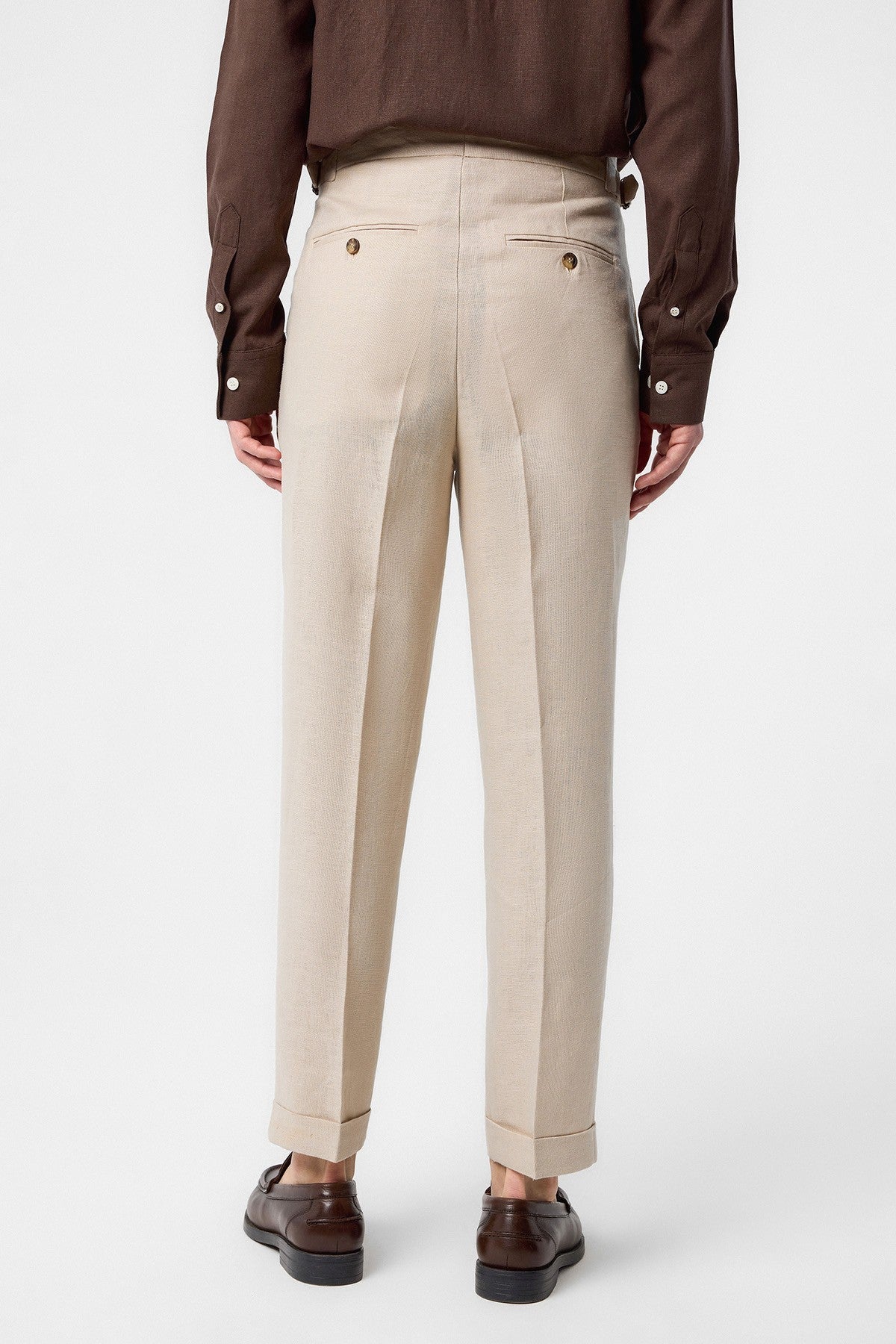 Antioch 100% Linen Italian-Cut Men's Pants