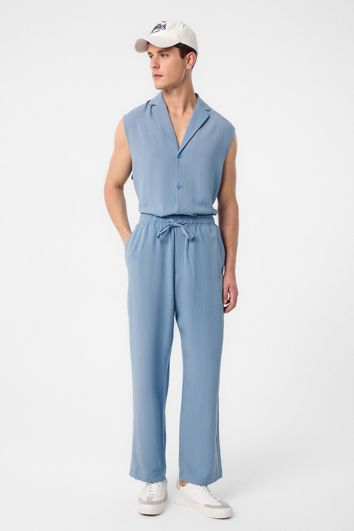 Antioch Linen-Blend Men's Jogger Pants