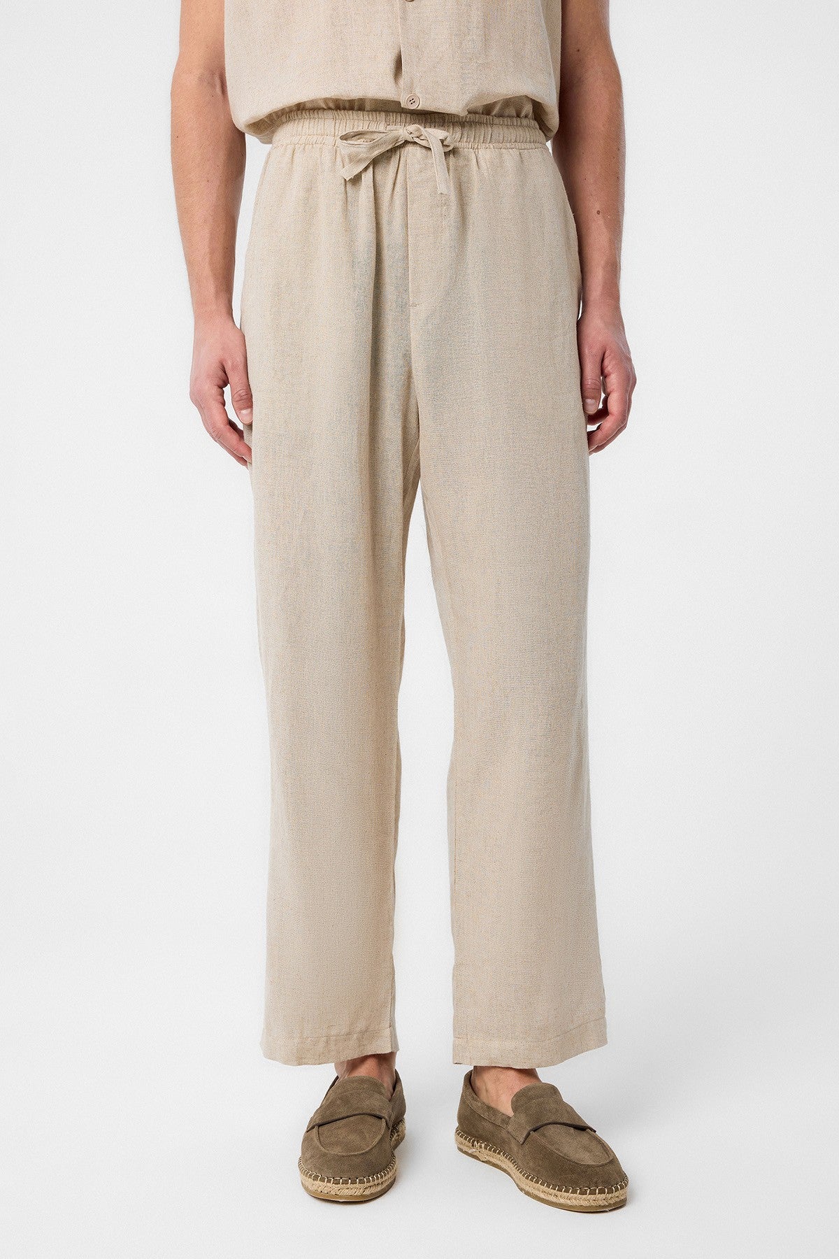 Antioch Linen-Blend Men's Jogger Pants