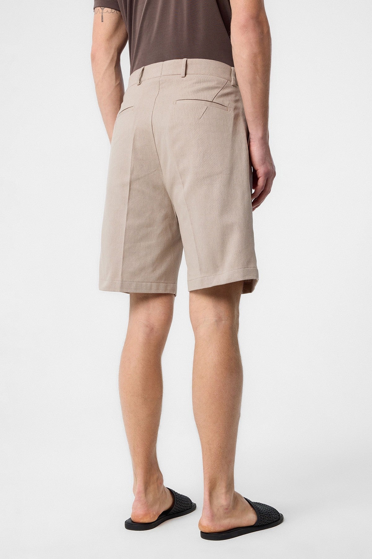 Antioch High-Waisted Pleated Men's Shorts