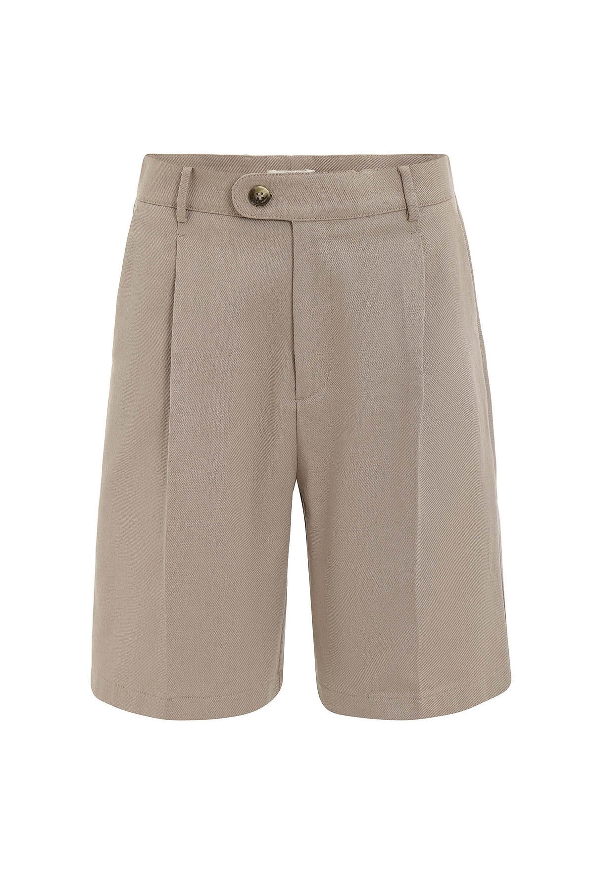 Antioch High-Waisted Pleated Men's Shorts