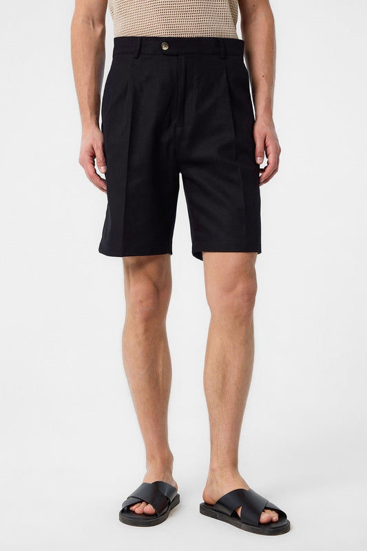 Antioch High-Waisted Pleated Men's Shorts