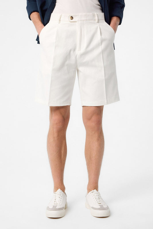 Antioch High-Waisted Pleated Men's Shorts