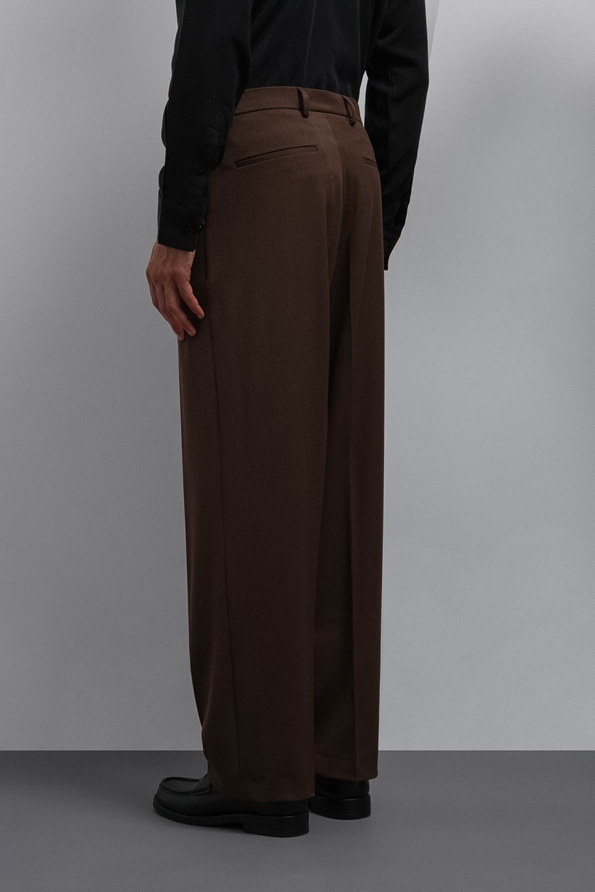 Antioch Relax Fit Baggy Pleated Men's Pants