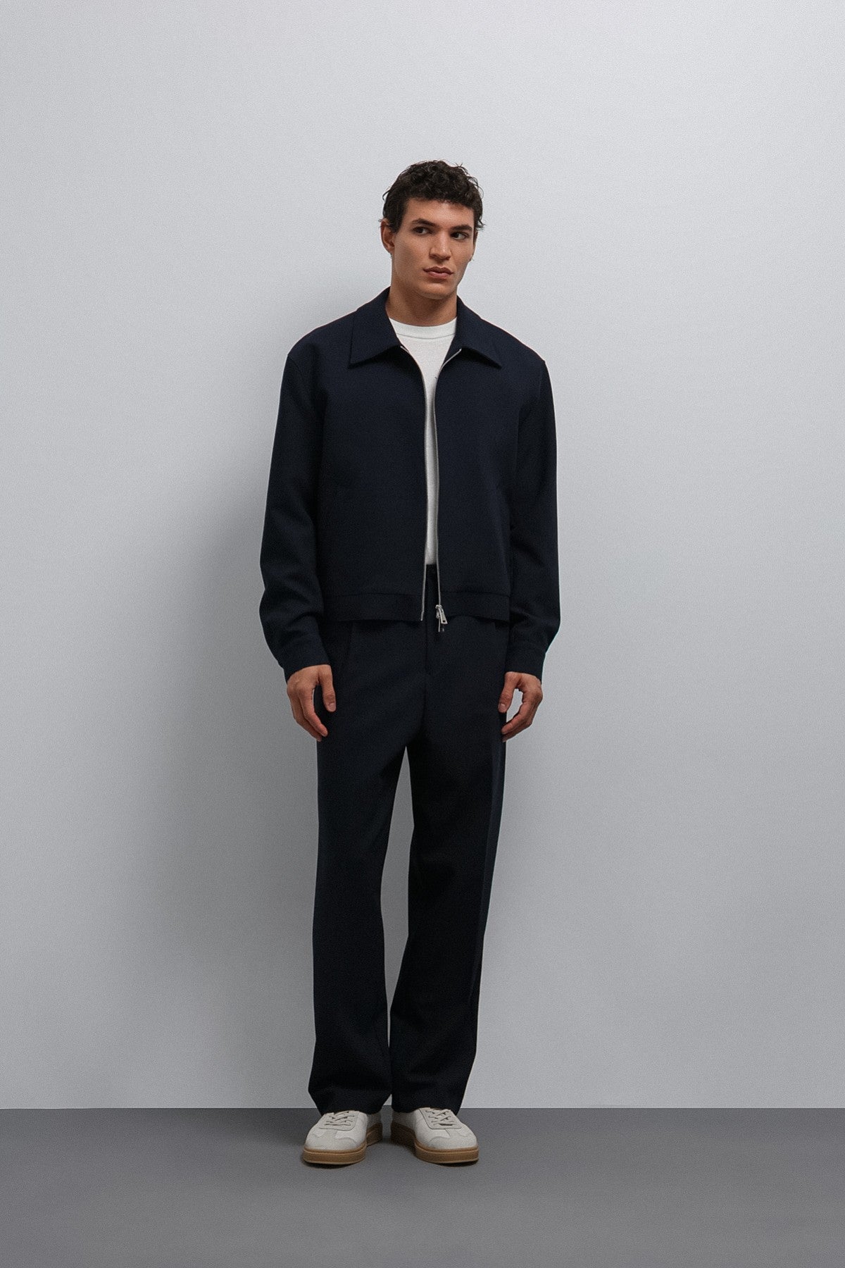 Antioch Relax Fit Baggy Pleated Men's Pants