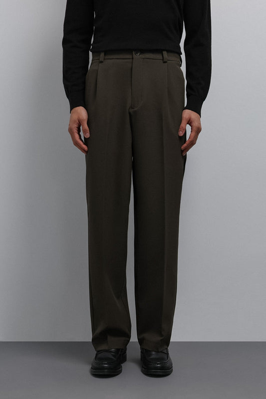 Antioch Relax Fit Baggy Pleated Men's Pants