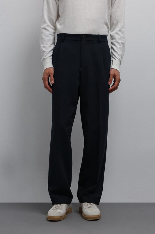 Antioch Relax Fit Baggy Pleated Men's Pants